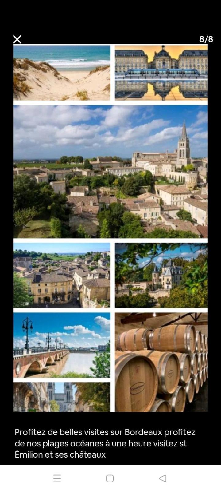Villa Les Morines Eyrans-de Soudiac Esterno foto